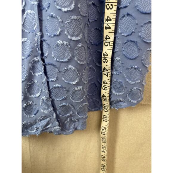 Current Air Anthropologie Womens Baby Doll Fairy Peasant Dress Size S Periwinkle - Picture 6 of 9